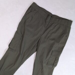 Eddie Bauer First Ascent Guide Pro Pants Womens 14 Green Hiking Climbing Stretch